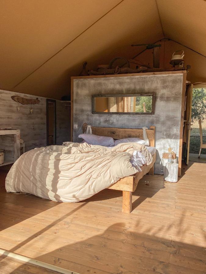 Glamping In Toscana, Luxury Tents In Agriturismo Biologico Sorano  Luaran gambar