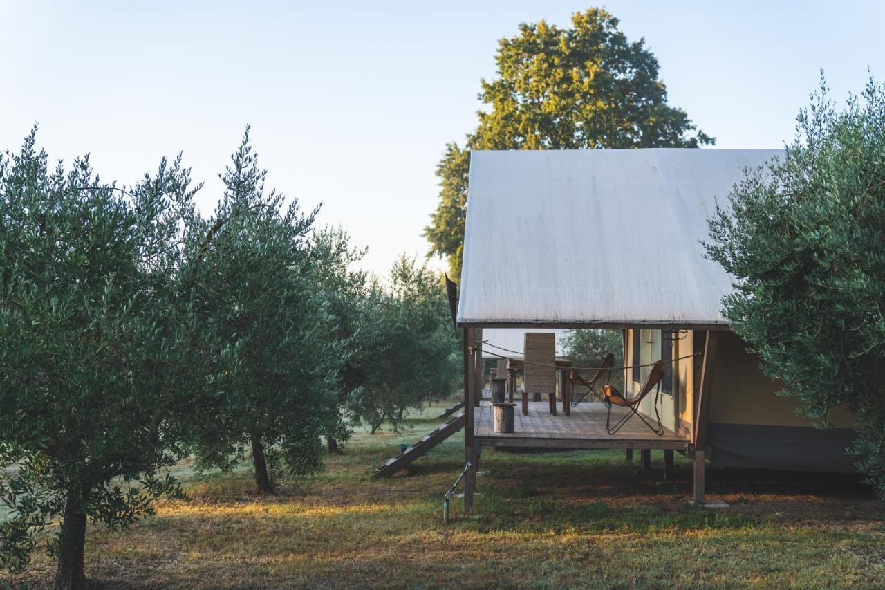 Glamping In Toscana, Luxury Tents In Agriturismo Biologico Sorano  Luaran gambar