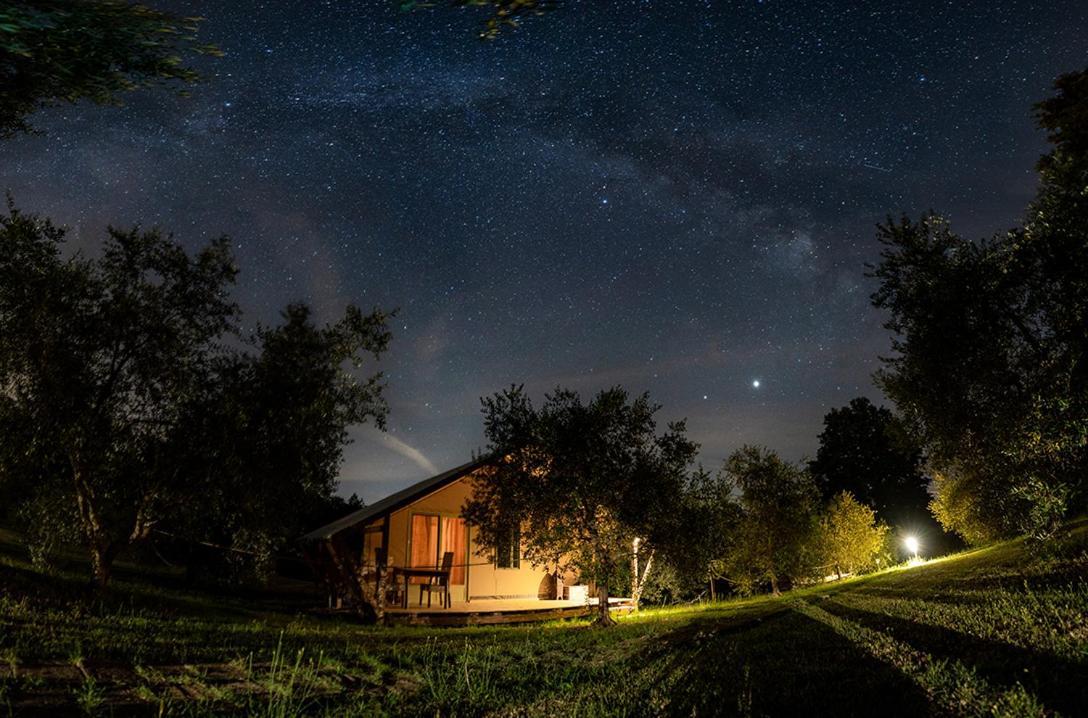 Glamping In Toscana, Luxury Tents In Agriturismo Biologico Sorano  Luaran gambar