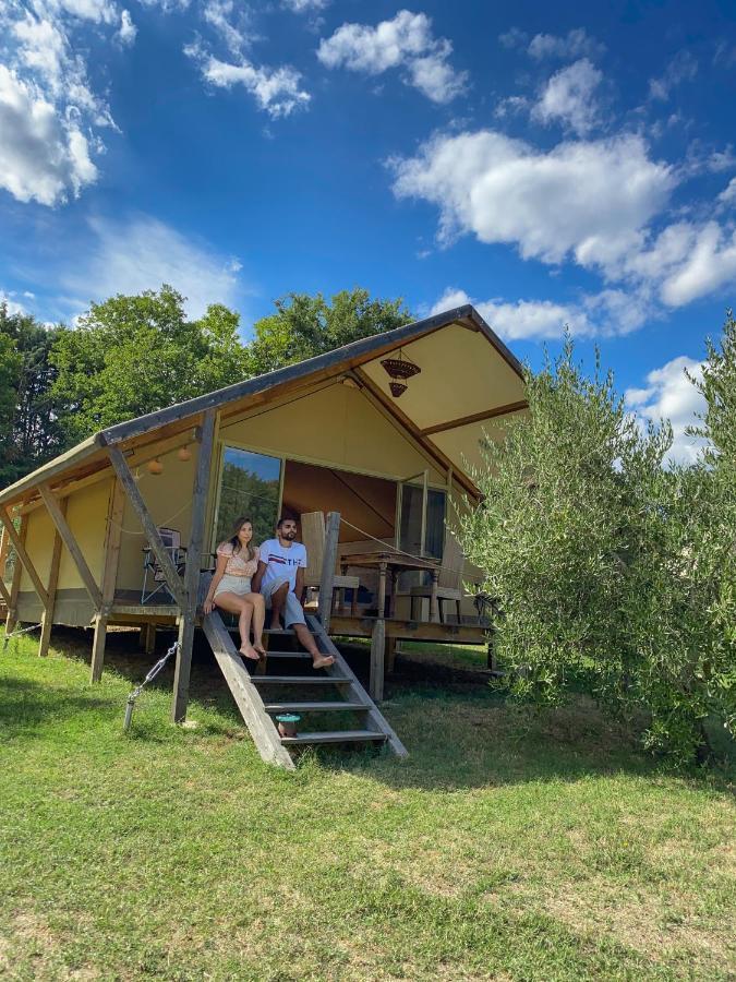 Glamping In Toscana, Luxury Tents In Agriturismo Biologico Sorano  Luaran gambar