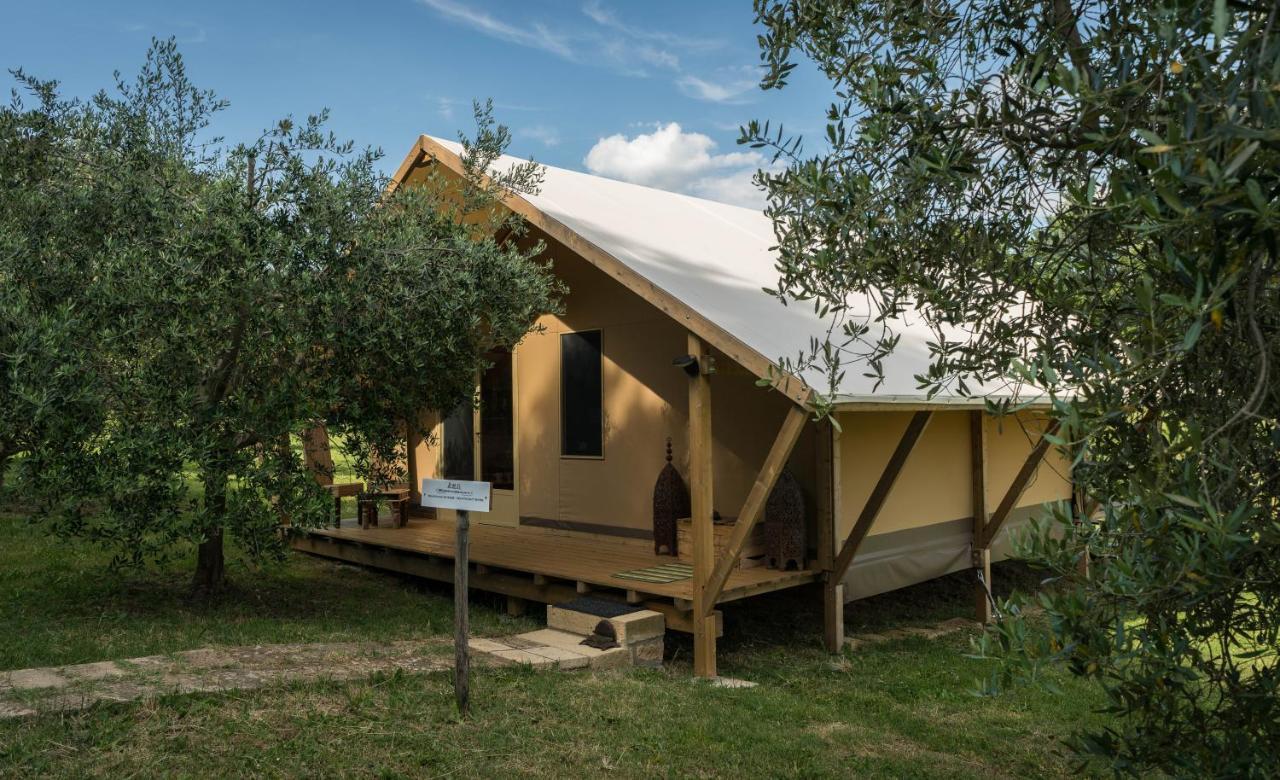 Glamping In Toscana, Luxury Tents In Agriturismo Biologico Sorano  Luaran gambar