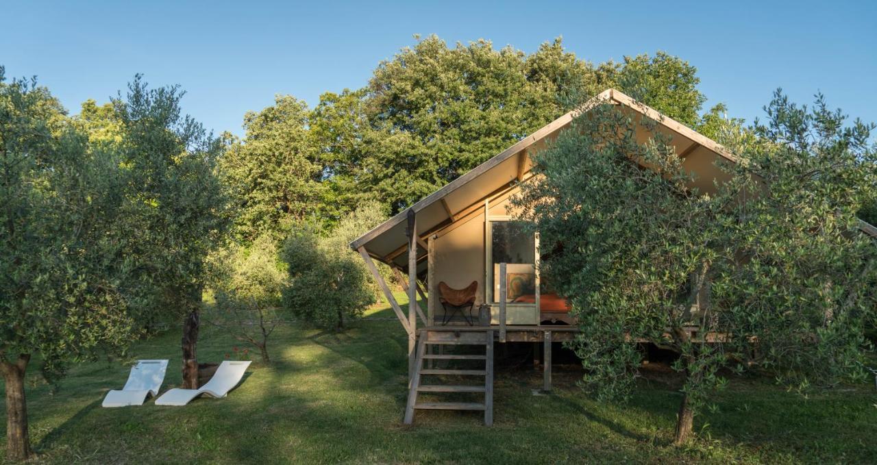 Glamping In Toscana, Luxury Tents In Agriturismo Biologico Sorano  Luaran gambar