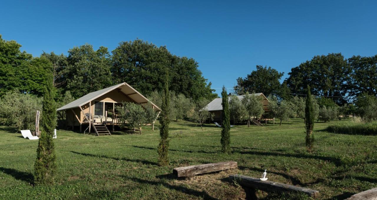 Glamping In Toscana, Luxury Tents In Agriturismo Biologico Sorano  Luaran gambar