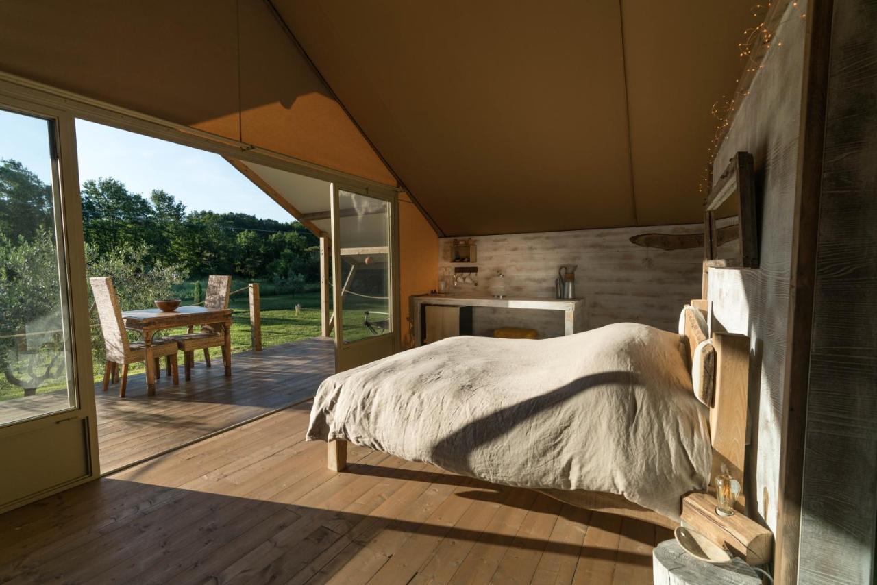 Glamping In Toscana, Luxury Tents In Agriturismo Biologico Sorano  Luaran gambar