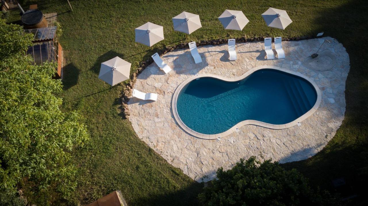 Glamping In Toscana, Luxury Tents In Agriturismo Biologico Sorano  Luaran gambar