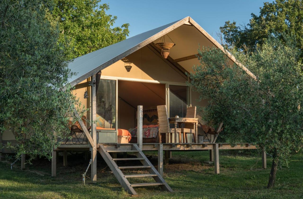 Glamping In Toscana, Luxury Tents In Agriturismo Biologico Sorano  Luaran gambar