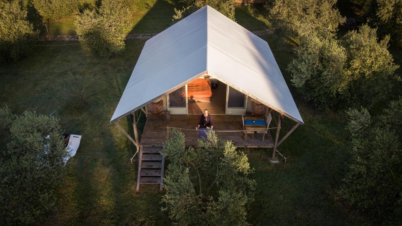 Glamping In Toscana, Luxury Tents In Agriturismo Biologico Sorano  Luaran gambar